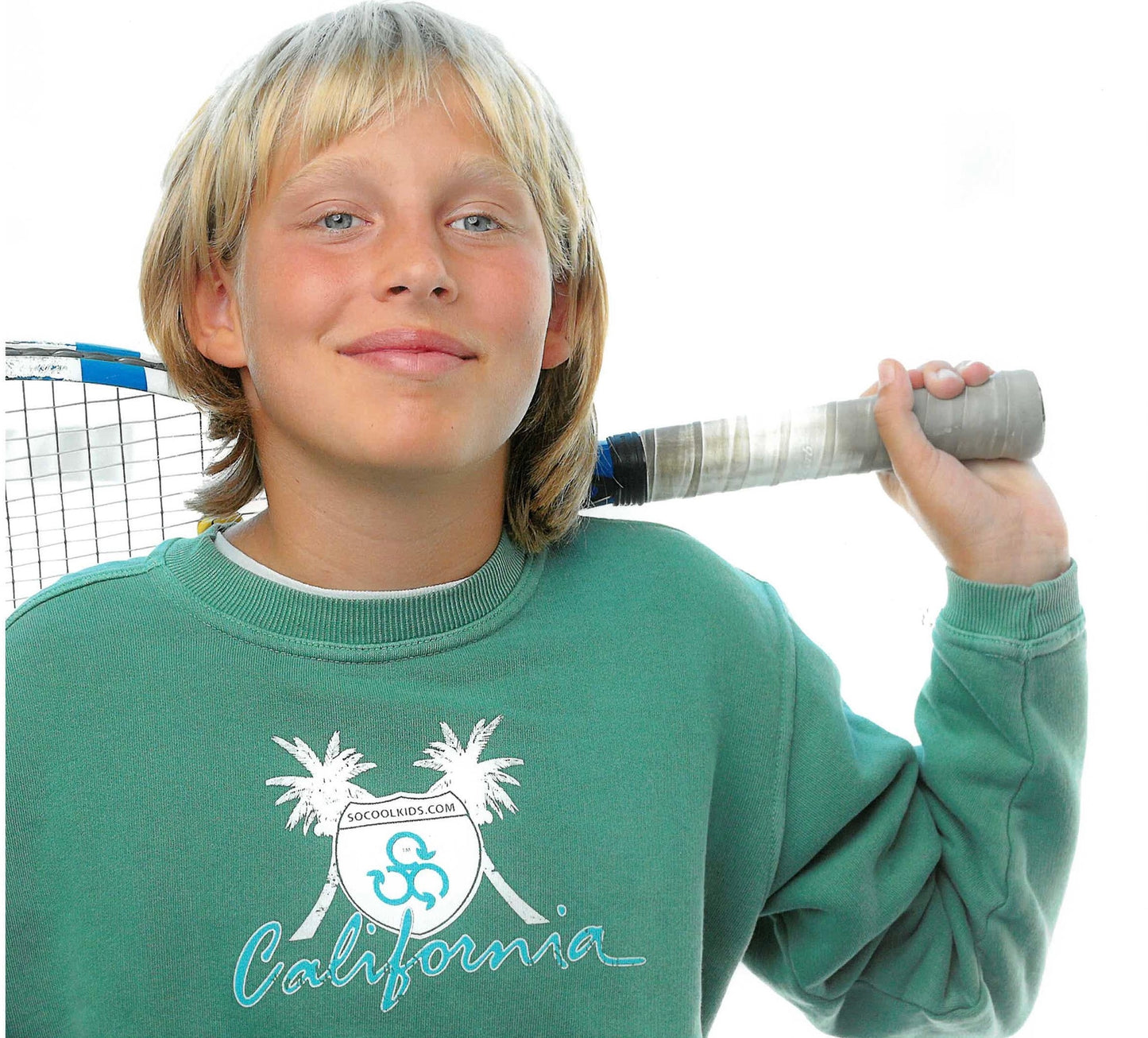 California Sweatshirt / Forest - SOCOOLKIDS