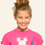 100% Cotton CA T-Shirt/Raspberry