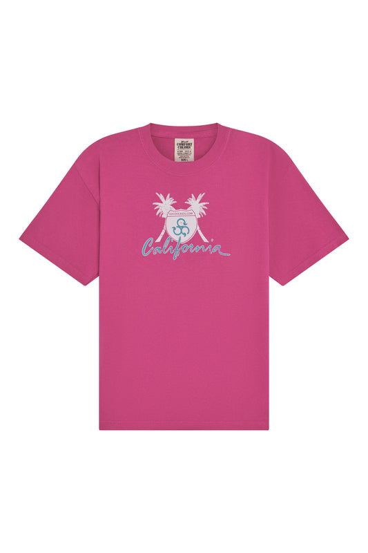 California Tee / Raspberry - SOCOOLKIDS