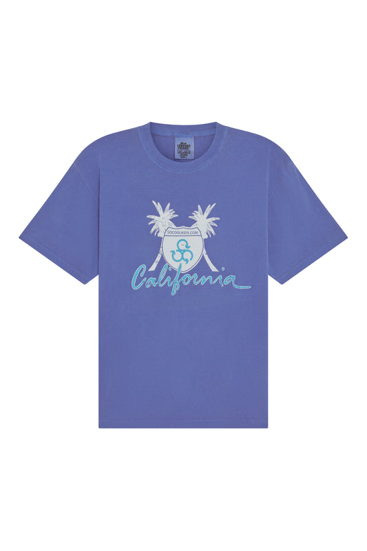 California Tee — Periwinkle - SOCOOLKIDS