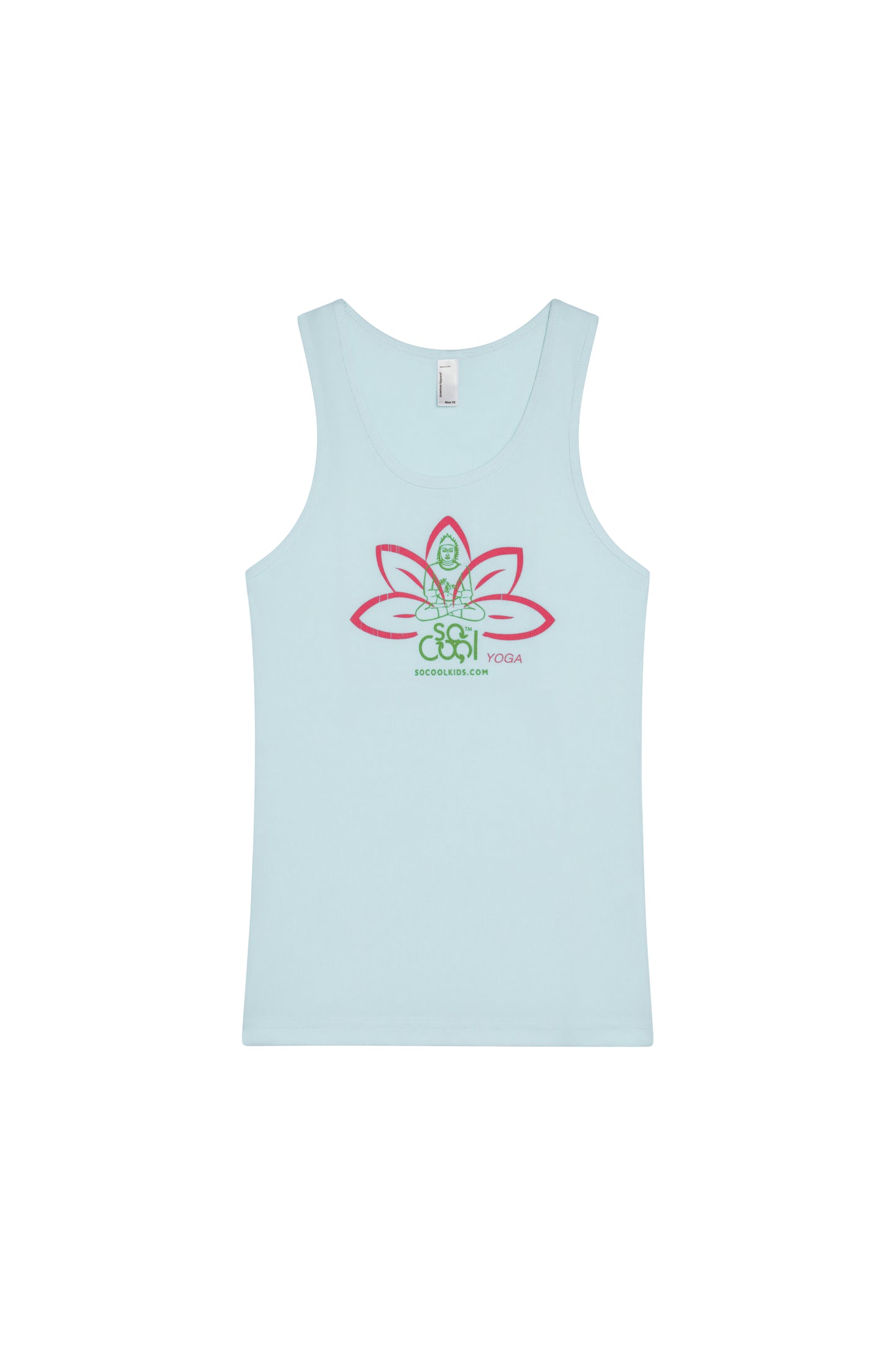 Girls’ Ribbed Yoga Tank Top - SOCOOLKIDS