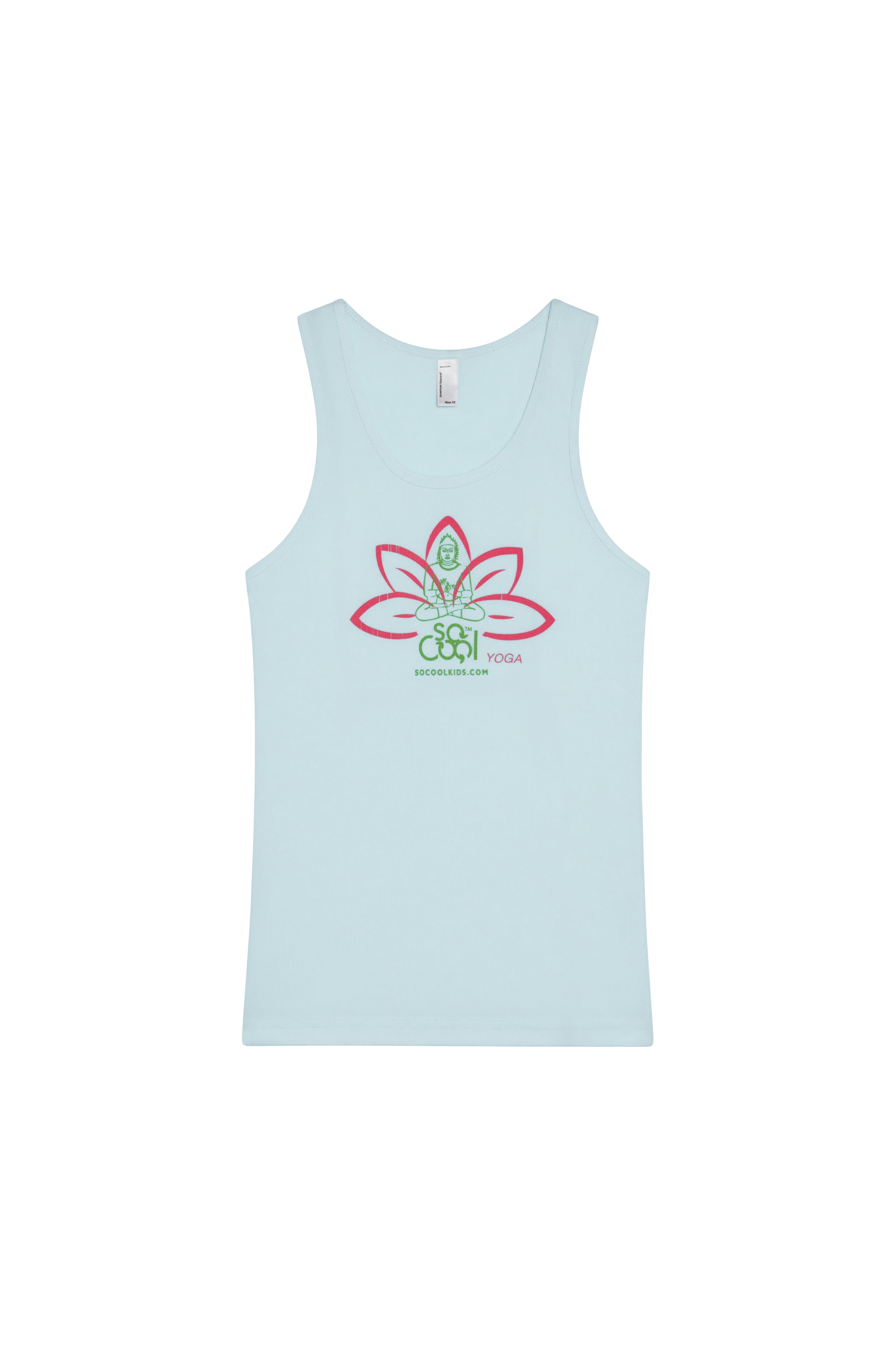 Girls’ Ribbed Yoga Tank Top - SOCOOLKIDS