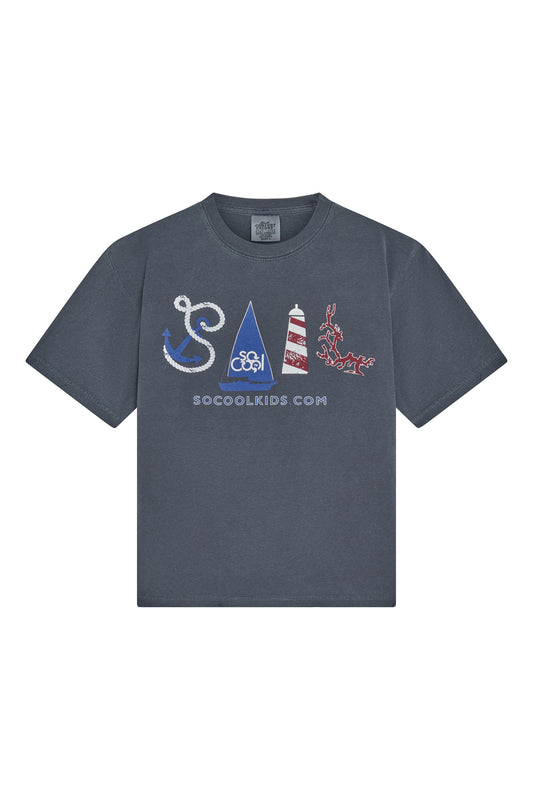Sailboat Tee / Denim