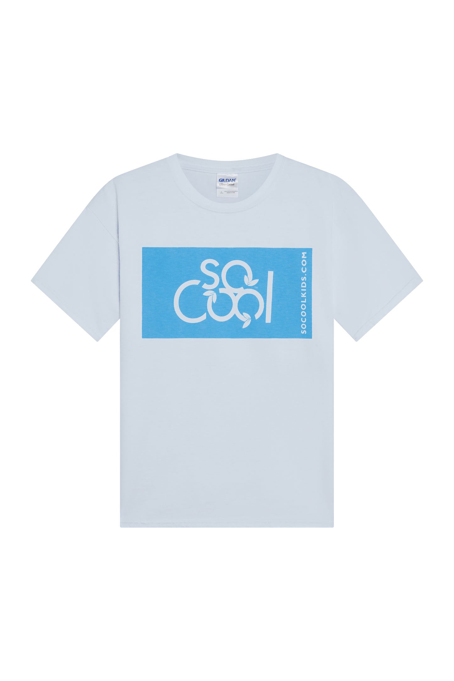 Logo Tee / Blue - SOCOOLKIDS