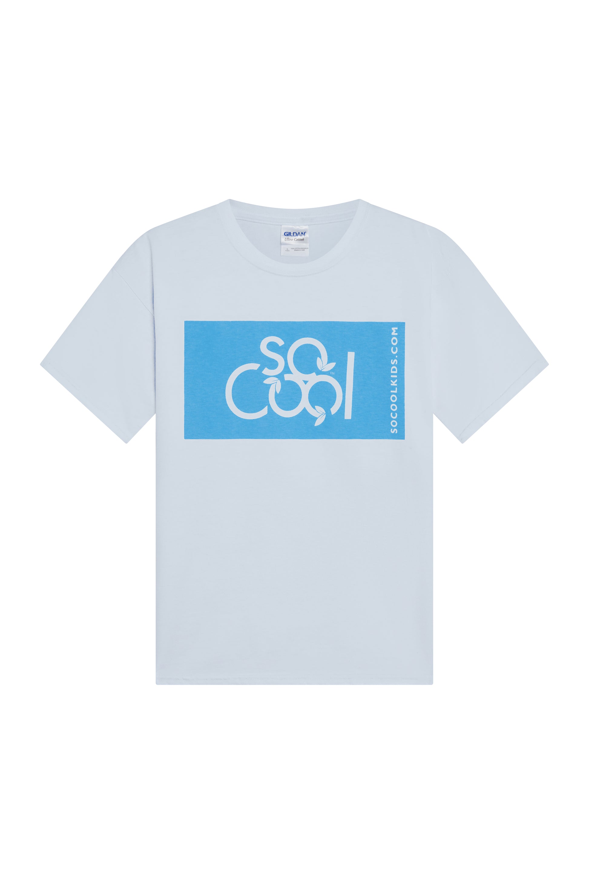 Logo Tee / Blue - SOCOOLKIDS