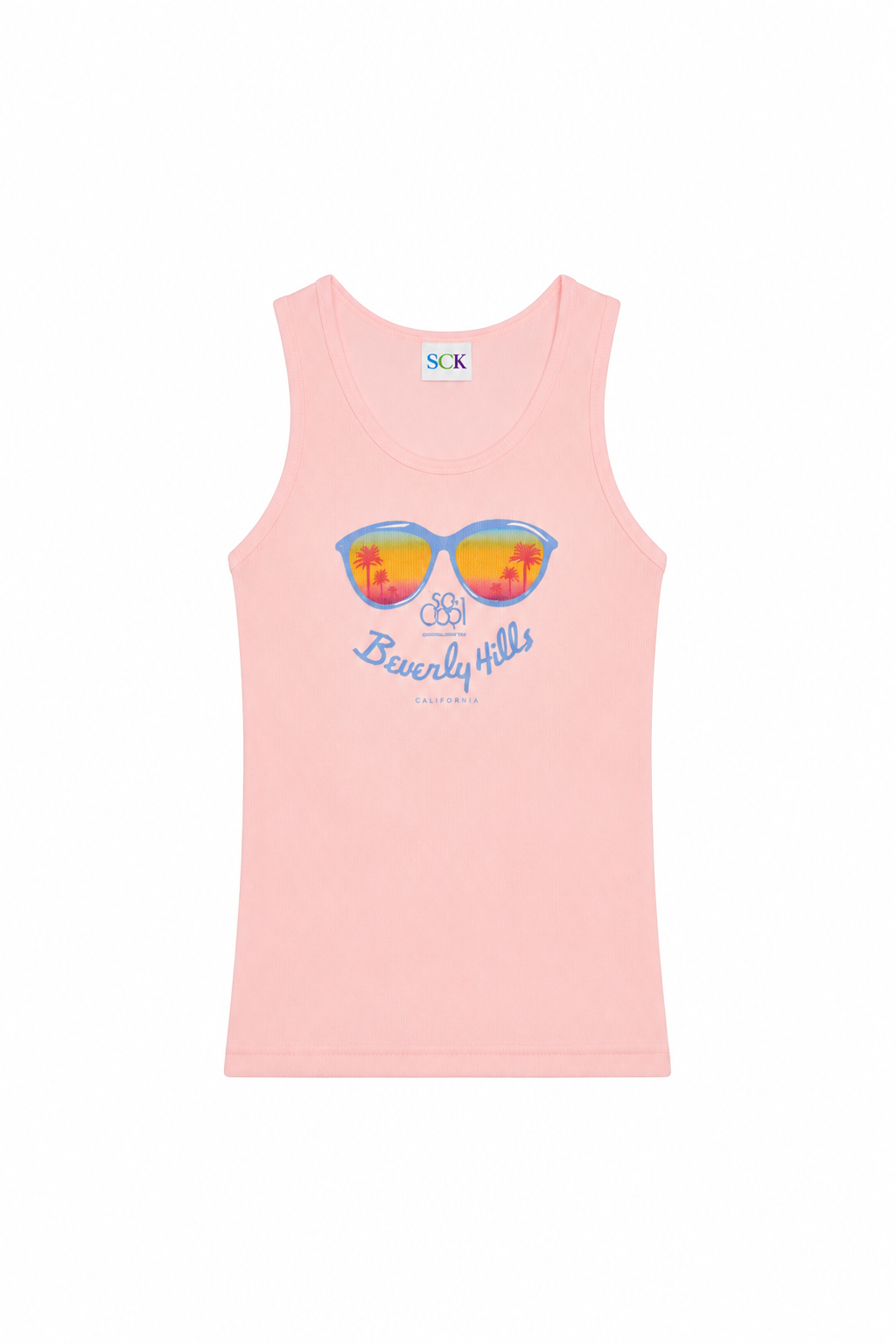 Ribbed Tank Beverly Hills - SOCOOLKIDS