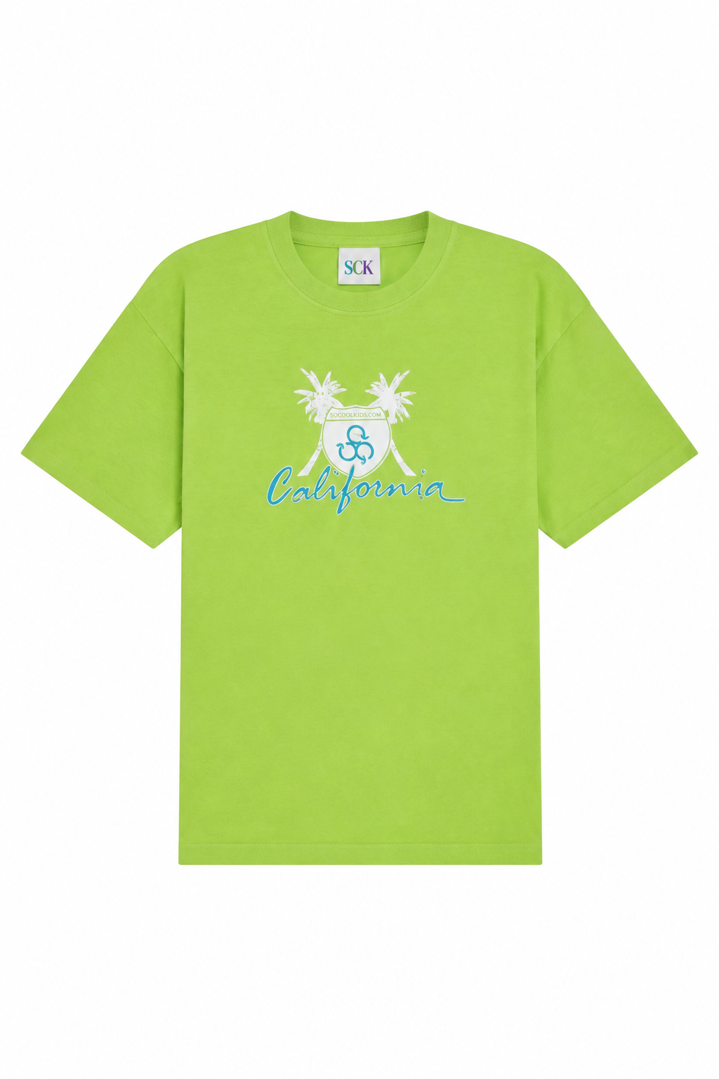 California Tee|Kiwi - SOCOOLKIDS