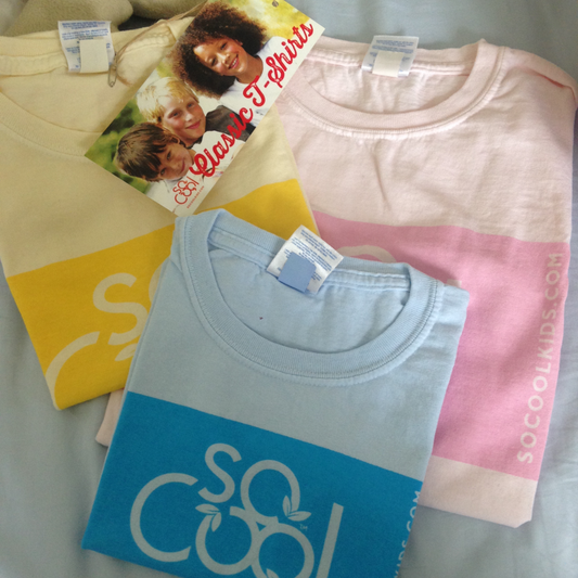 100% Cotton, Logo T-Shirt/Pink